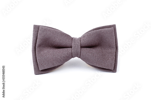 Cool classic bow tie isolated on white background