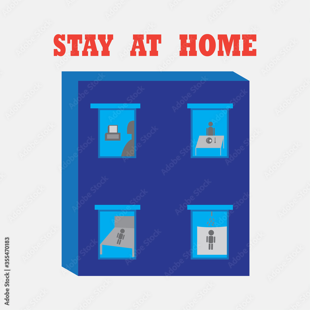 Coronavirus Stay home Stay safe, people stay at home to protect from COVID-19 Coronavirus spreading concept, woman reading book safely at home with house holding umbrella protect from virus pathogen. Coronavirus Stay home Stay safe, people stay at home to protect from COVID-19 Coronavirus spreading concept, woman reading book safely at home with house holding umbrella protect from virus pathogen.