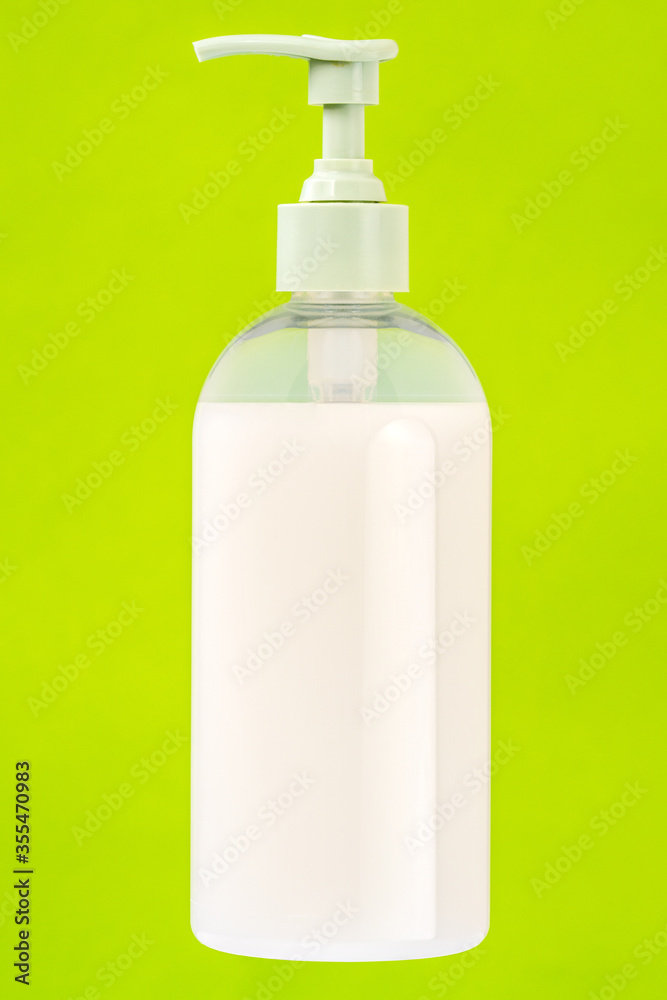 Bottle of hand sanitizer