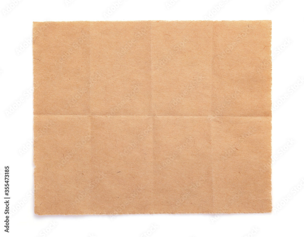 piece of aged paper texture on white background piece of aged paper texture on white background