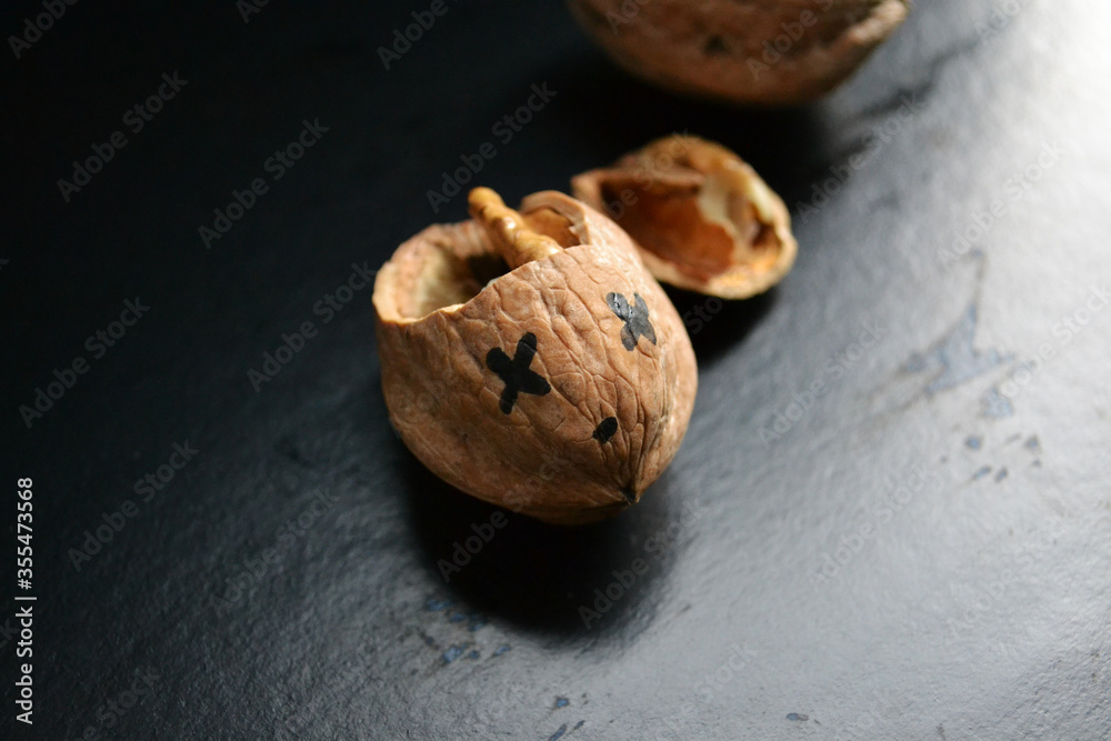 walnuts and nutcracker walnuts and nutcracker