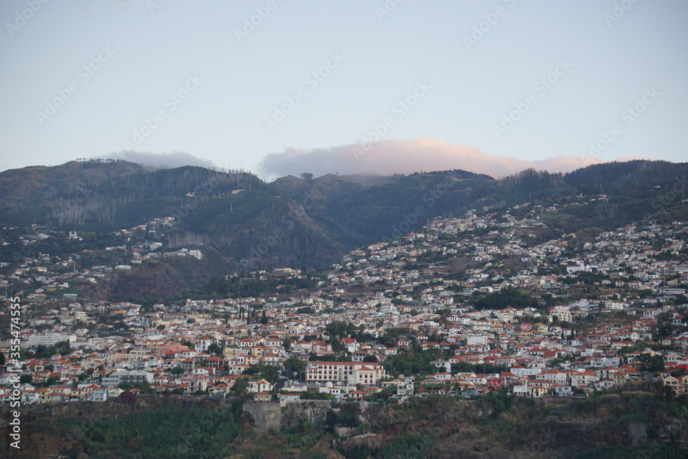 Sunrise, clouds, Funchal. October 2019.