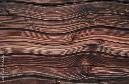 Grunge brown wooden plank