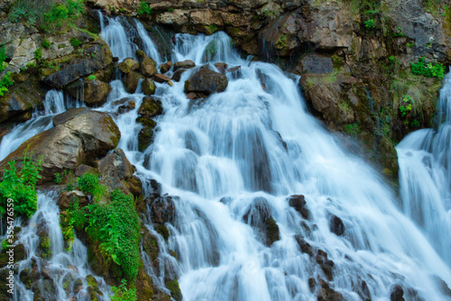Tomara Waterfall in Gumushane, Turkey