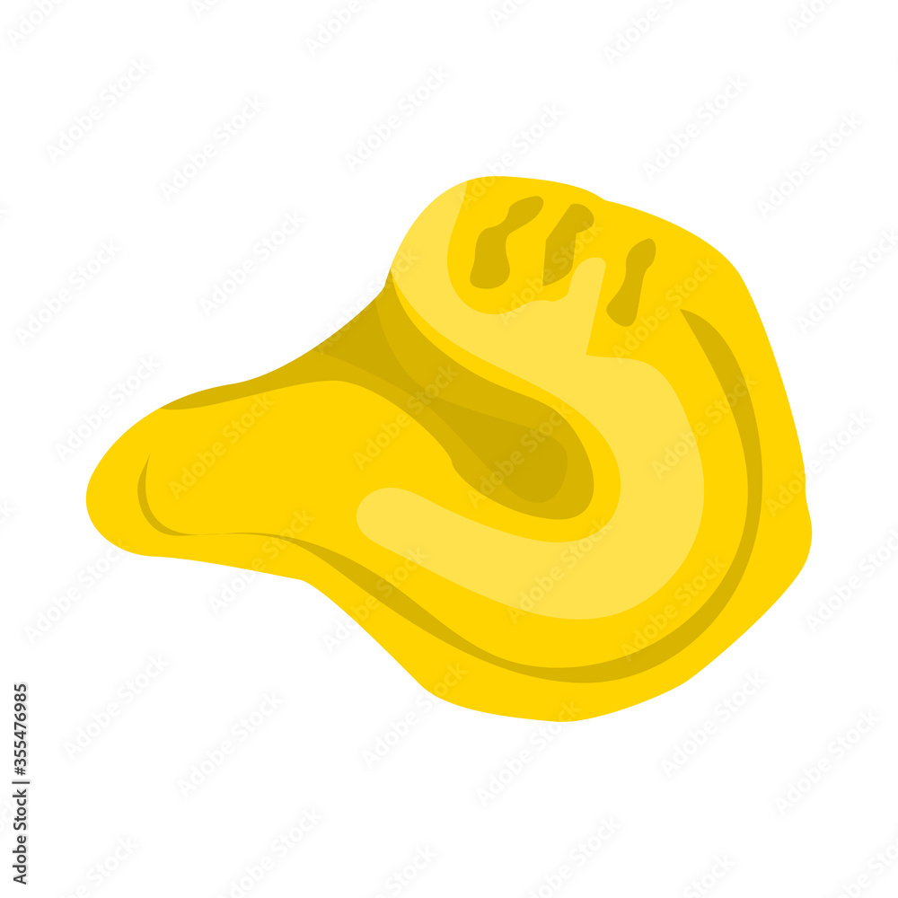 Isolated object of chip and crunchy icon. Web element of chip and slice stock vector illustration. Isolated object of chip and crunchy icon. Web element of chip and slice stock vector illustration.