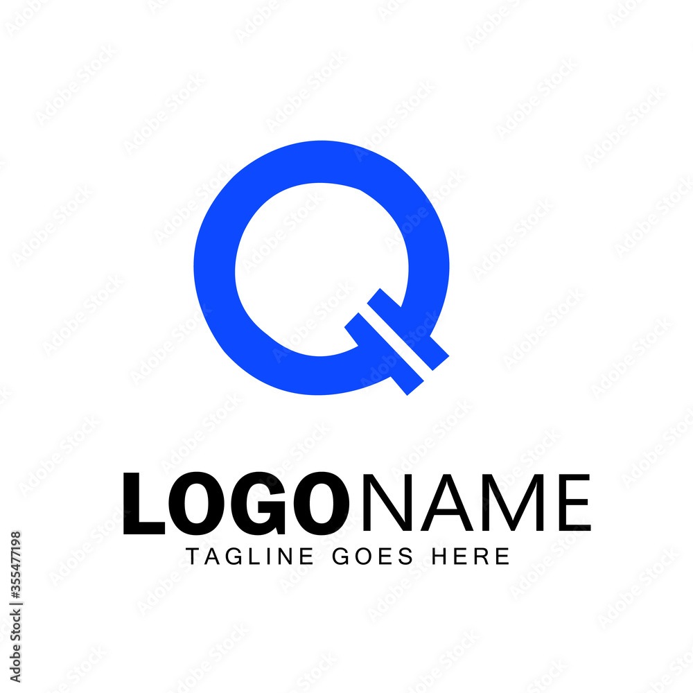 Q letter logo design & illustration vector art for print Q letter logo design & illustration vector art for print