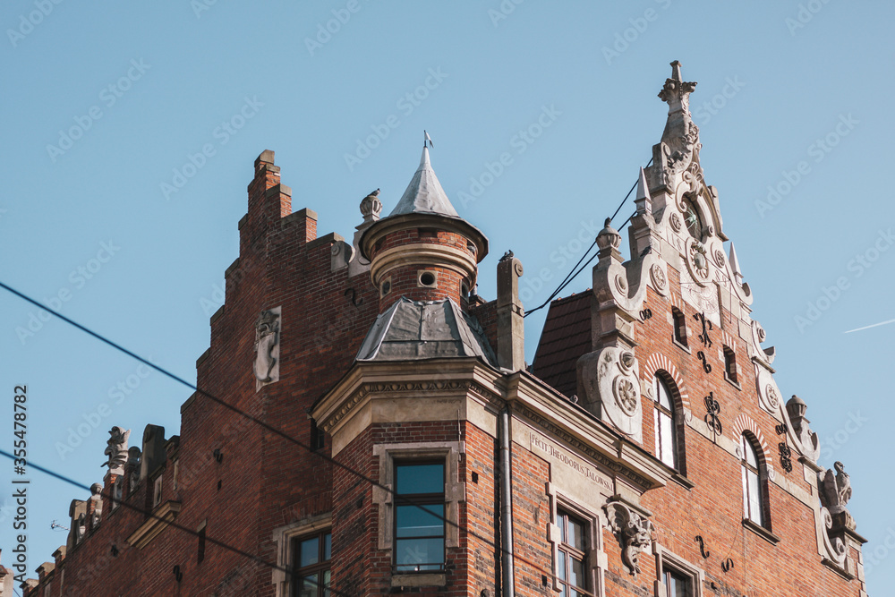 Krakow city architecture 