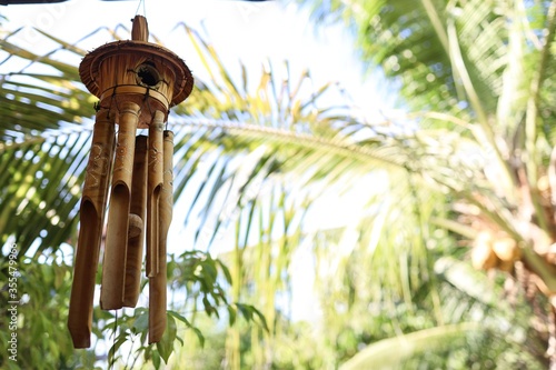 Bamboo wind chime 