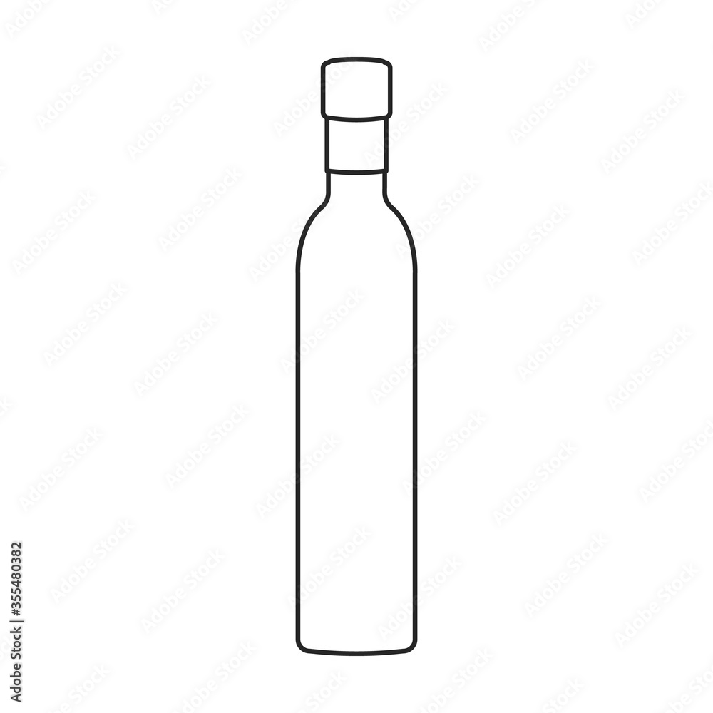 Bottle sunflower oil vector icon.Line vector icon isolated on white background bottle sunflower oil. Bottle sunflower oil vector icon.Line vector icon isolated on white background bottle sunflower oil.
