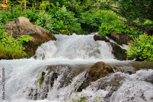Tomara waterfall in Gumushane, Turkey