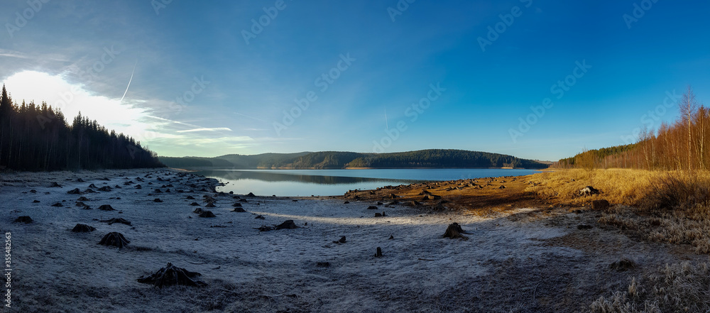 scenic panorama view of natural landscape under a cloudy sky scenic panorama view of natural landscape under a cloudy sky