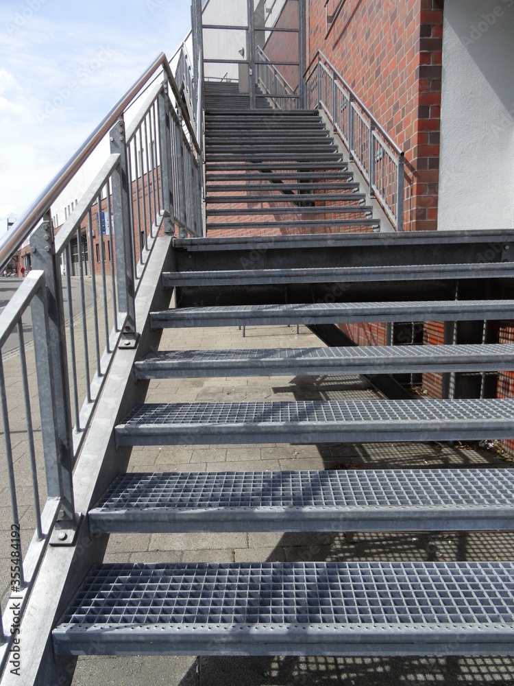 Fototapeta premium Treppenaufgang