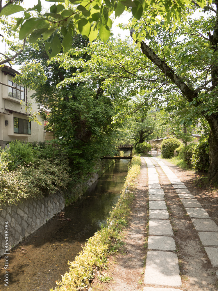 Paseo de la Filosofía, en Kioto, Japón