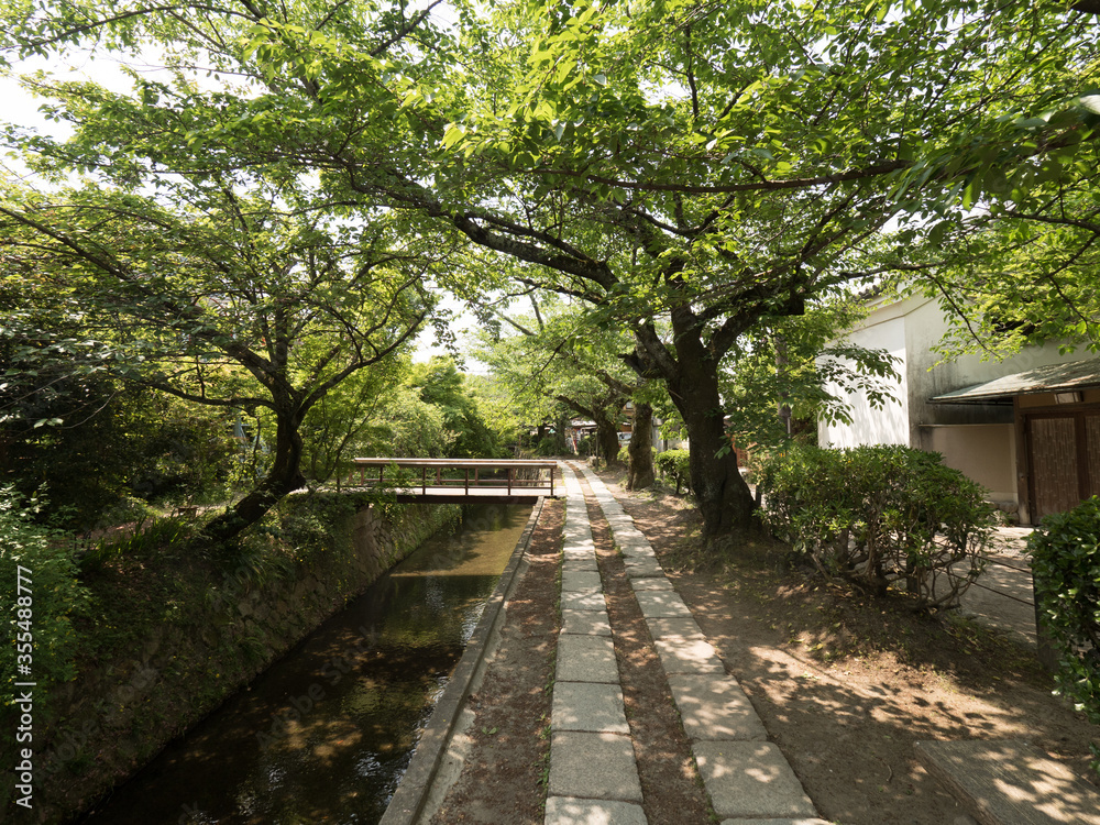 Paseo de la Filosofía, en Kioto, Japón Paseo de la Filosofía, en Kioto, Japón