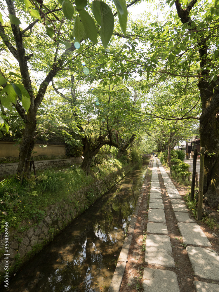 Paseo de la Filosofía, en Kioto, Japón Paseo de la Filosofía, en Kioto, Japón