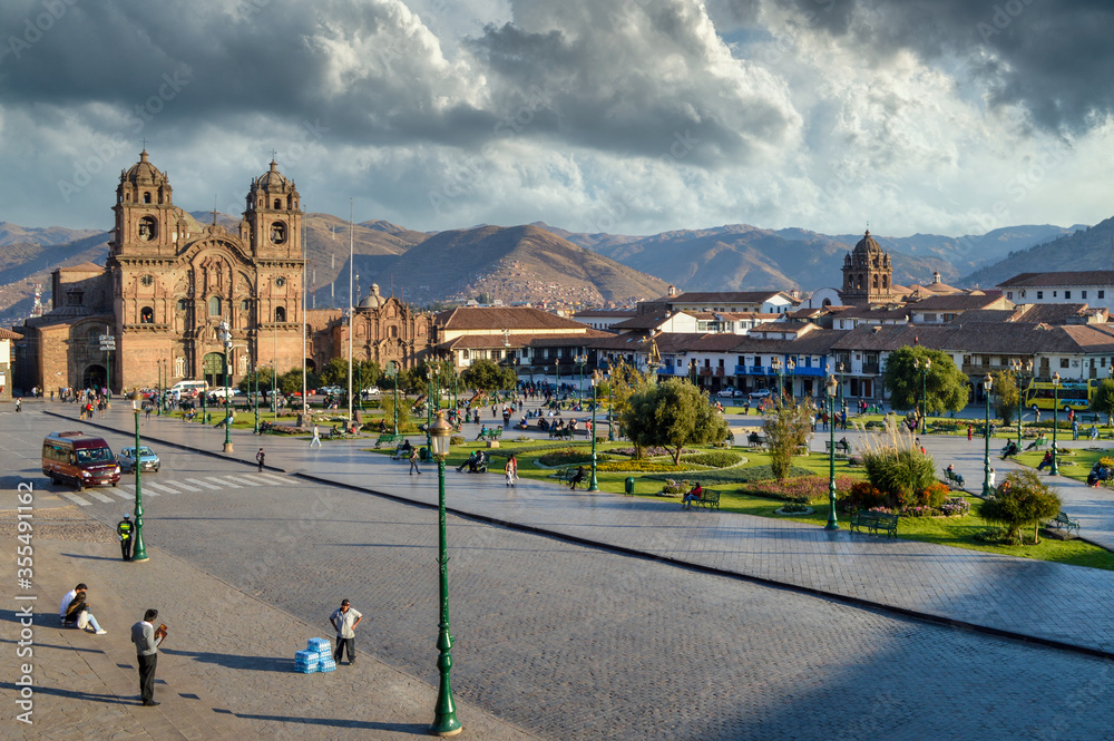 Street in Cusco, Peru