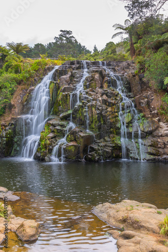 Owharoa falls at New Zealand photo