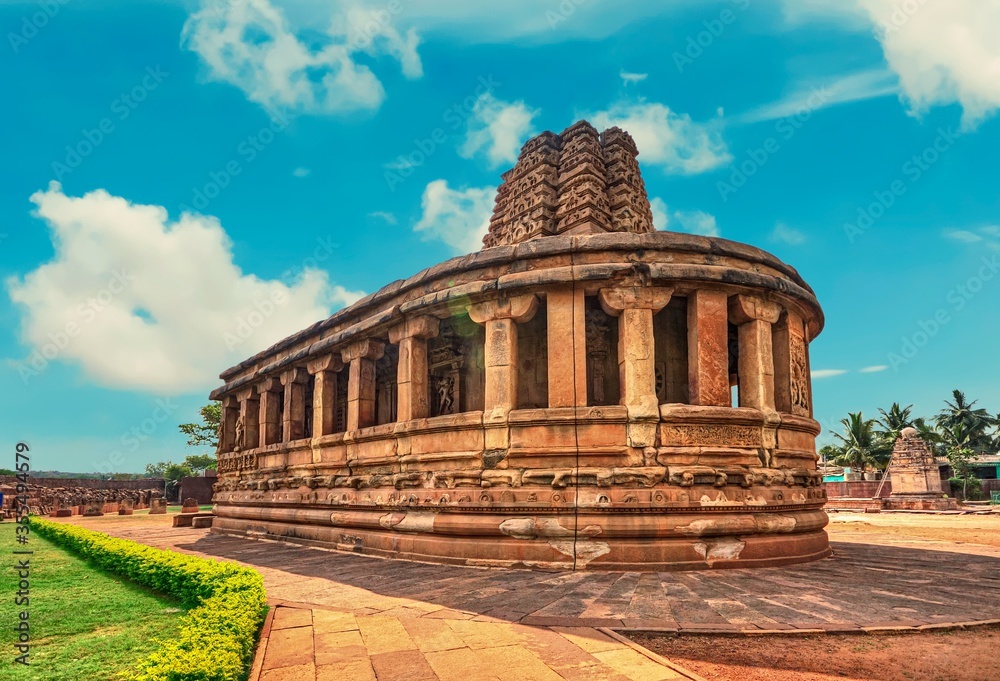 Durga Temple, Aihole, Bagalkot, Karnataka, India - The Galaganatha Group of temples