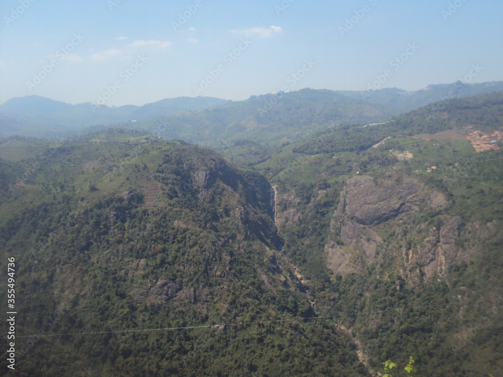 view from the mountain