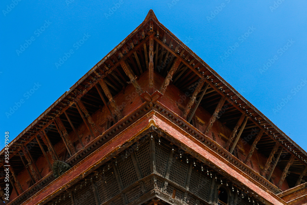Ratnakar Mahavihara Buddhist Monastery in Patan Durbar Square, Nepal
