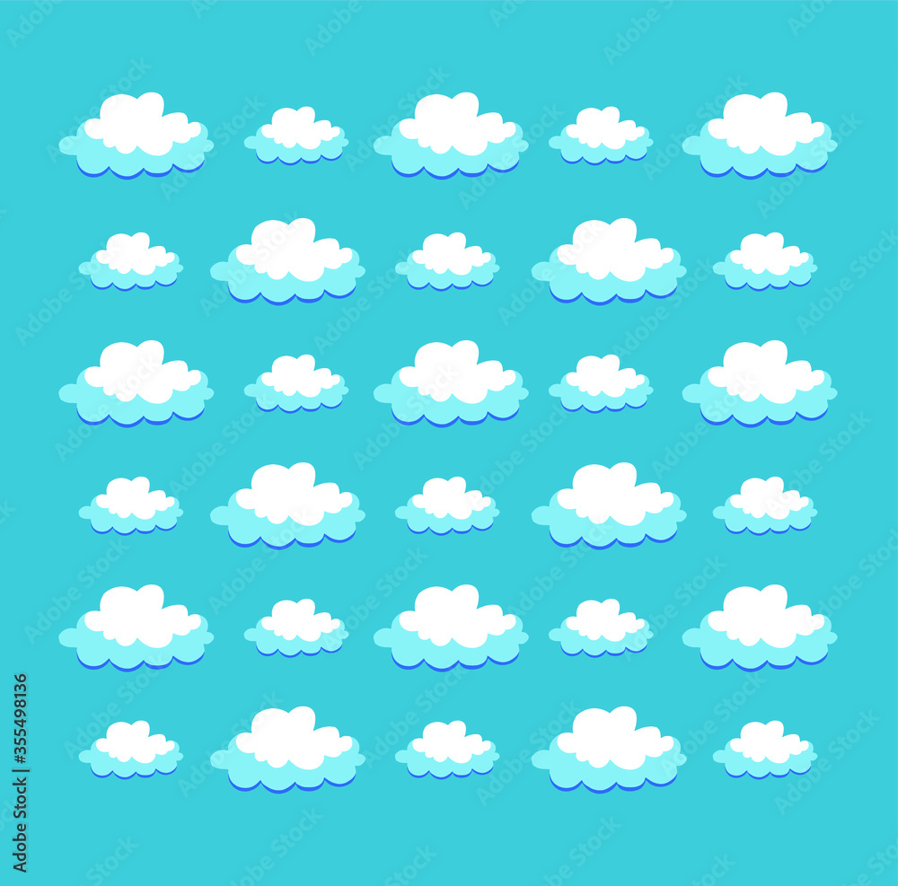 Clouds, sky vector texture, eps 10 Clouds, sky vector texture, eps 10
