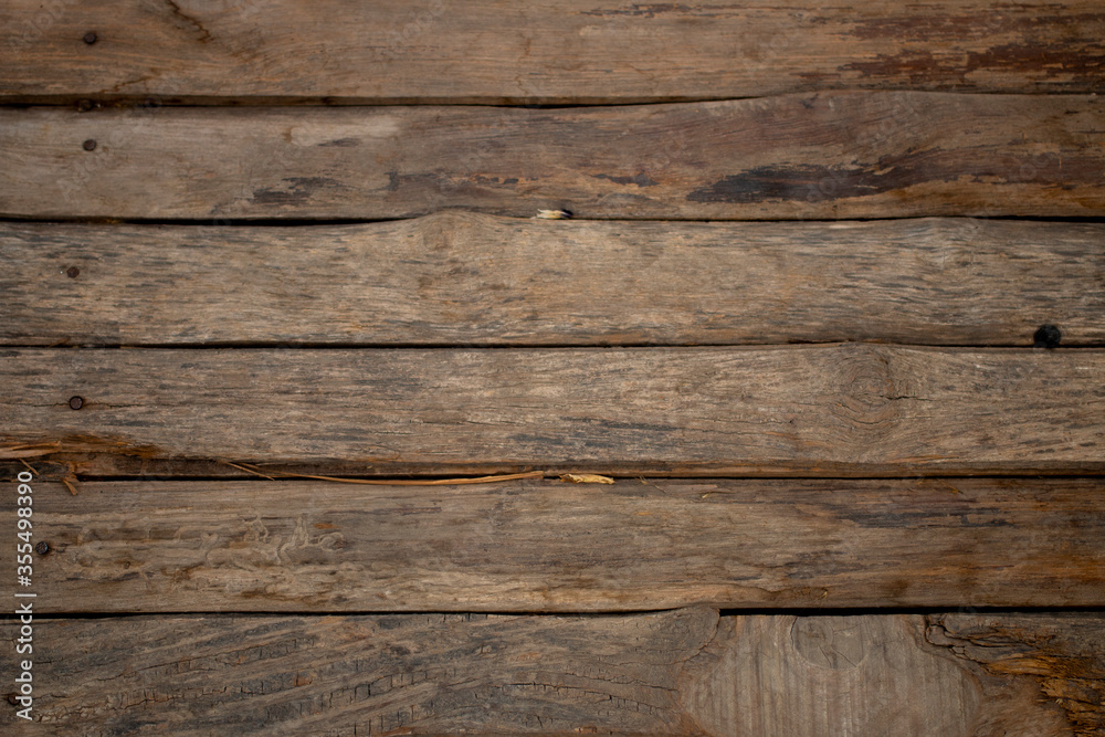 Fototapeta premium The beautiful old wood floor texture