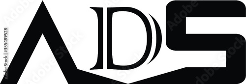 vector illustration of a letter