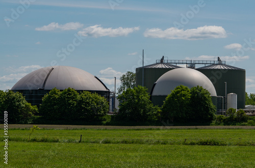 Biogasanlage zur Stromerzeugung und Energiegewinnung 