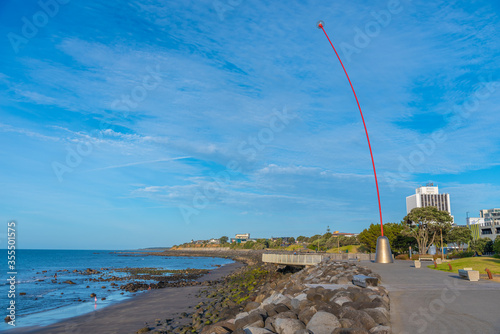 coast of New Zealand at New Plymouth photo