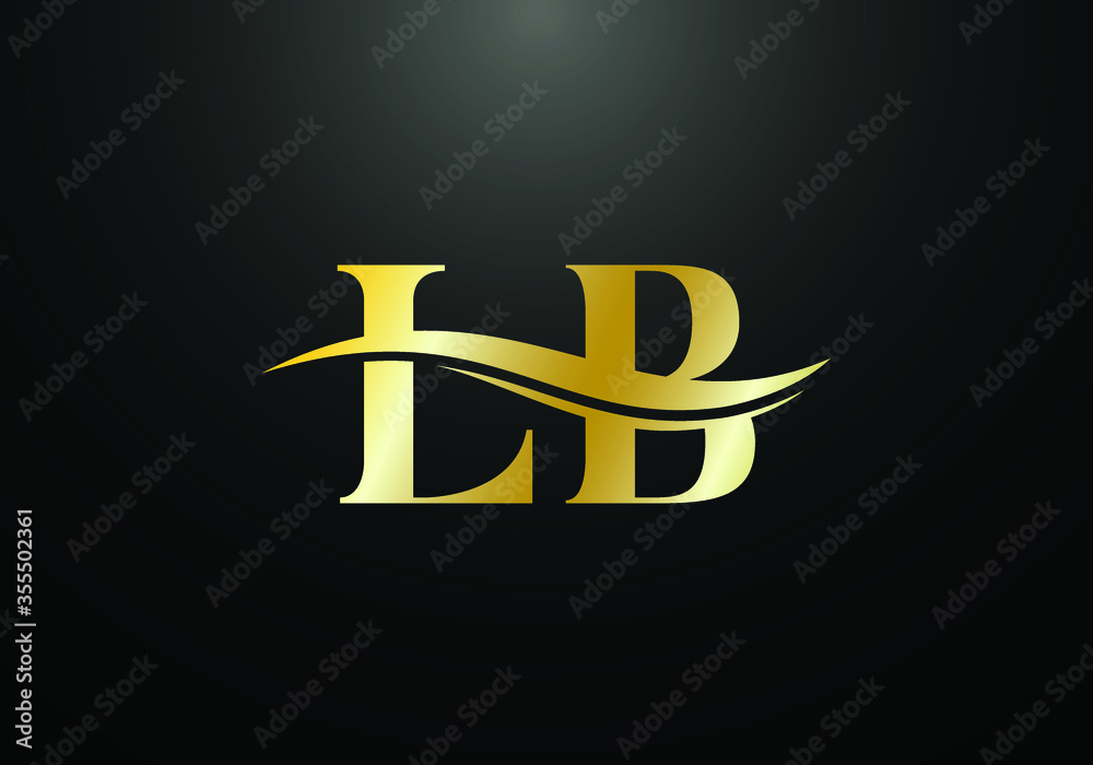 Initial Monogram Letter LB Logo Design Vector Template. L B Letter Logo Design Initial Monogram Letter LB Logo Design Vector Template. L B Letter Logo Design