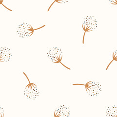 Stickers Bloemenmotief patronen Boho madeliefjes patroon voor kinderkamer  © Limolida Studio