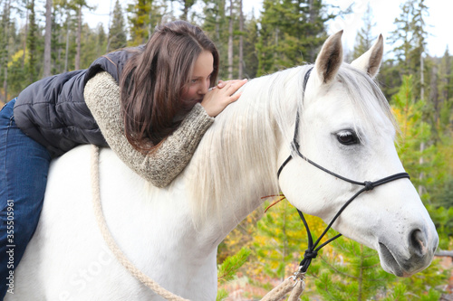 Horse and rider © Vanessa