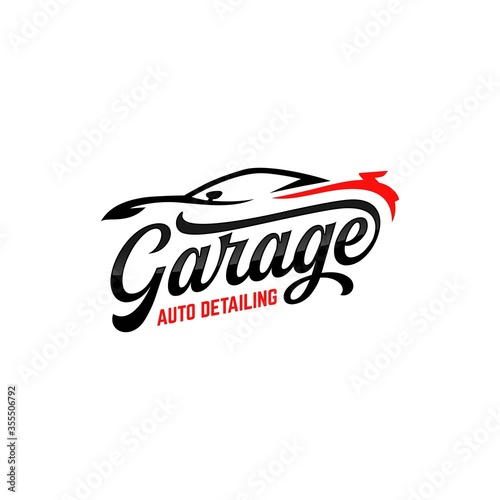 auto detailing logo polisher car  automotive