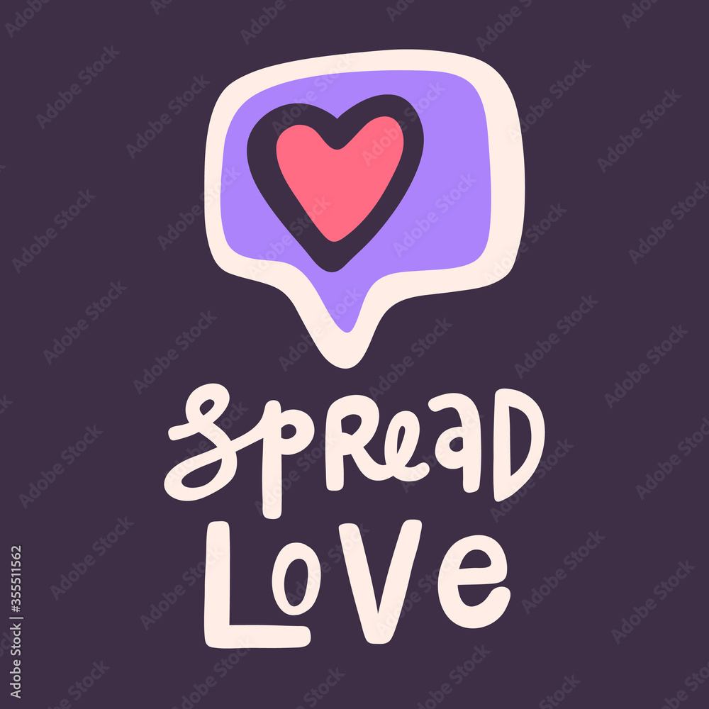 Spread love. BLM. Black lives matter 2020 sticker. Social media content post banner anti racism. Spread love. BLM. Black lives matter 2020 sticker. Social media content post banner anti racism.