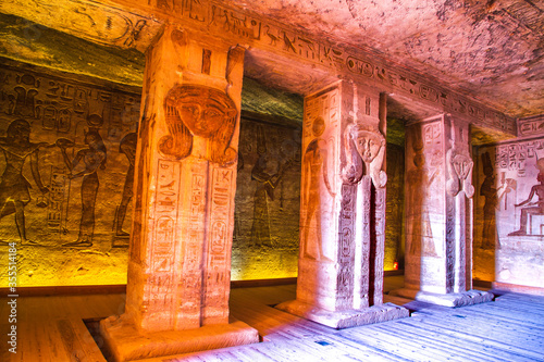 Abu Simbel temple, UNESCO World Heritage site, Aswan, Egypt.
