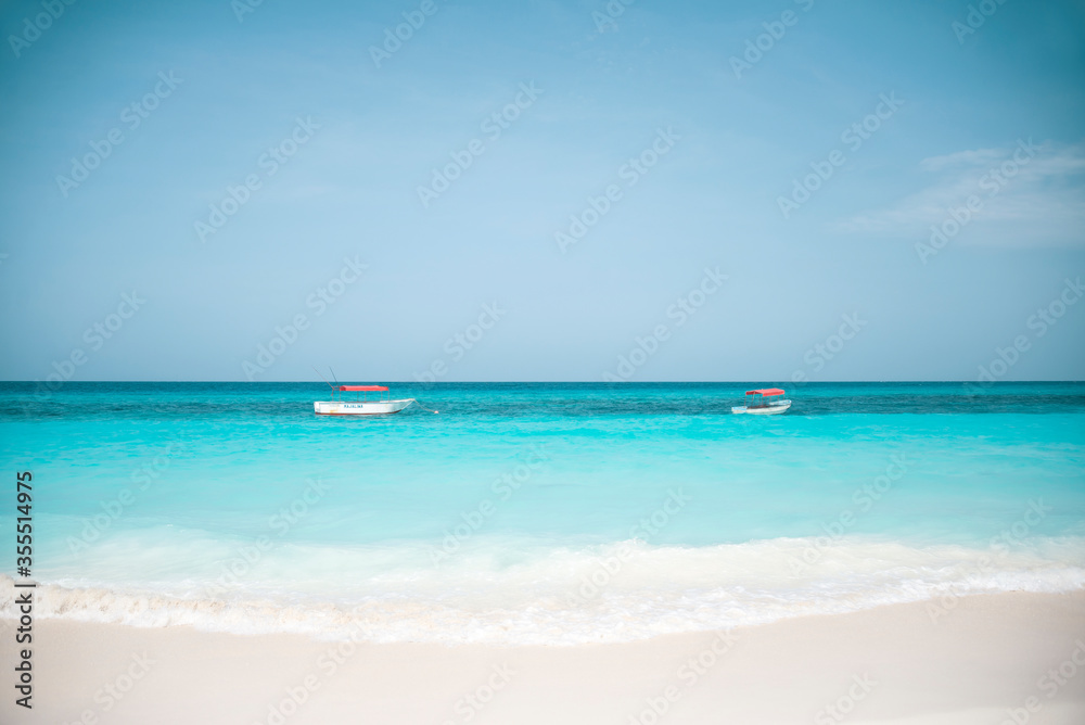 Nungwi Beach on the northernmost tip of Zanzibar, Tanzania is one of the most beautiful beaches in the world. The turquoise water and smooth white sand is unlike any other beach. It is a great spot fo