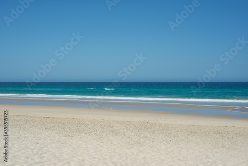 Pristine waters and sand of the Australian beaches. © sabrina