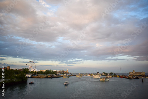 landscape of the bay