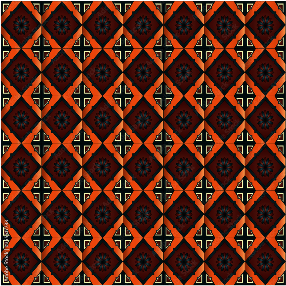 seamless vector pattern with geometric elements seamless vector pattern with geometric elements