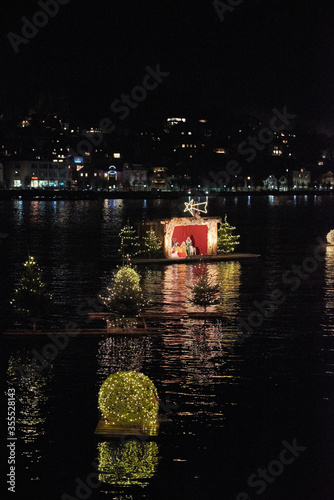 Advent market in Gmunden. Upper Austria