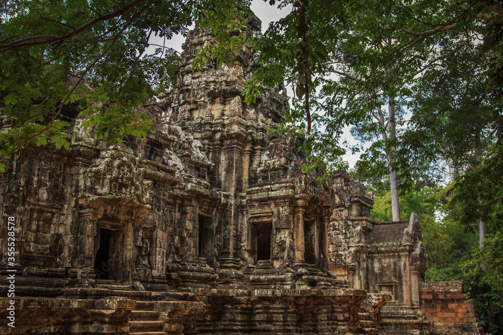 Ancient temples of Angkor.