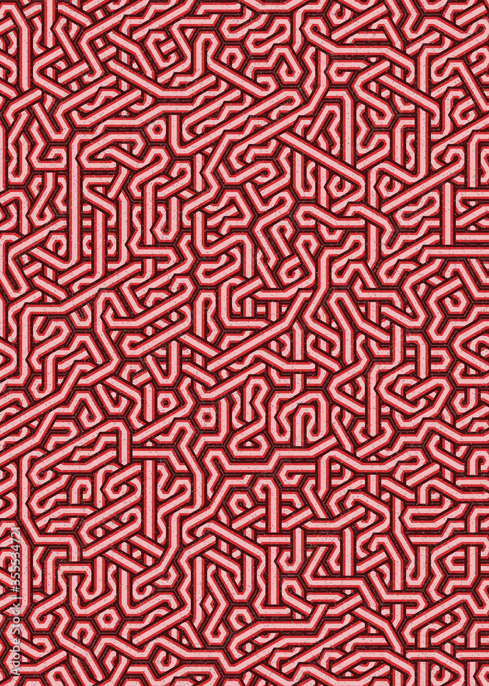 Colour Hexagon Tile Connection art background design illustration Colour Hexagon Tile Connection art background design illustration