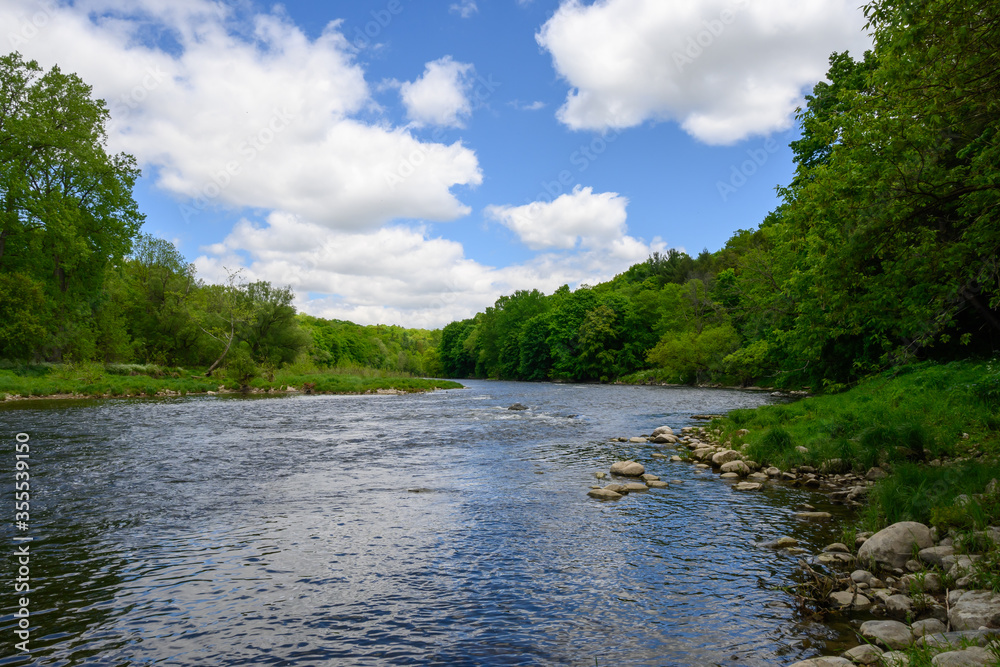 Fototapeta premium Spring Morning River