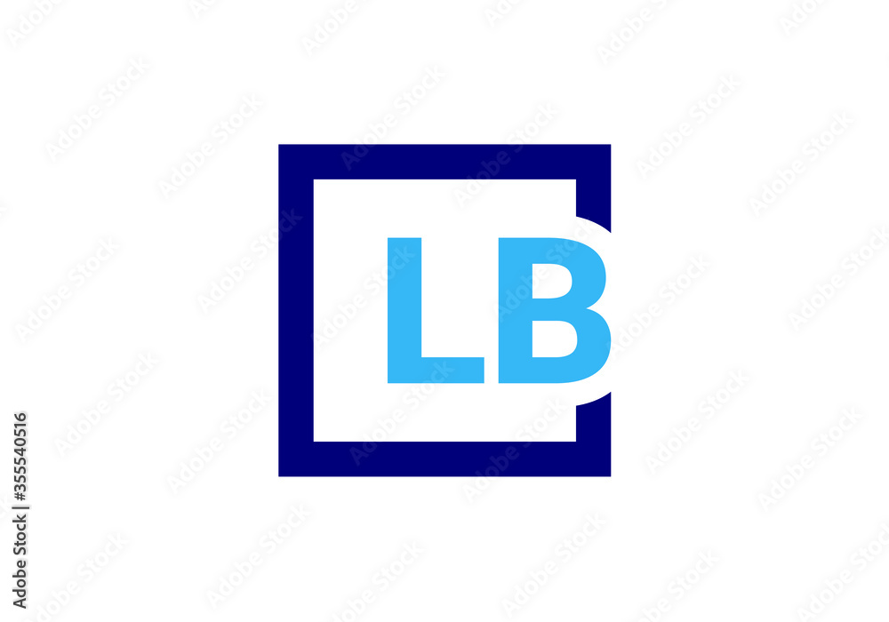 Initial Monogram Letter LB Logo Design Vector Template. L B Letter Logo Design Initial Monogram Letter LB Logo Design Vector Template. L B Letter Logo Design