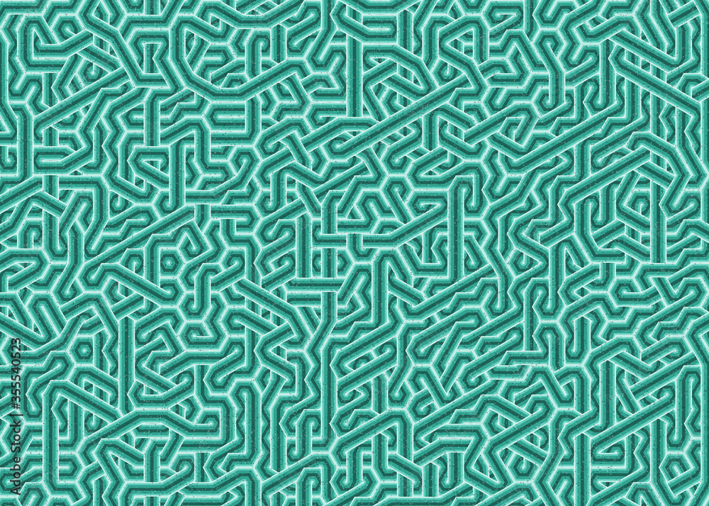 Colour Hexagon Tile Connection art background design illustration Colour Hexagon Tile Connection art background design illustration
