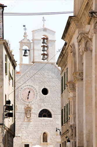 Church of Saint Barbara, now an ecclesiastical museum in old town Sibenik photo