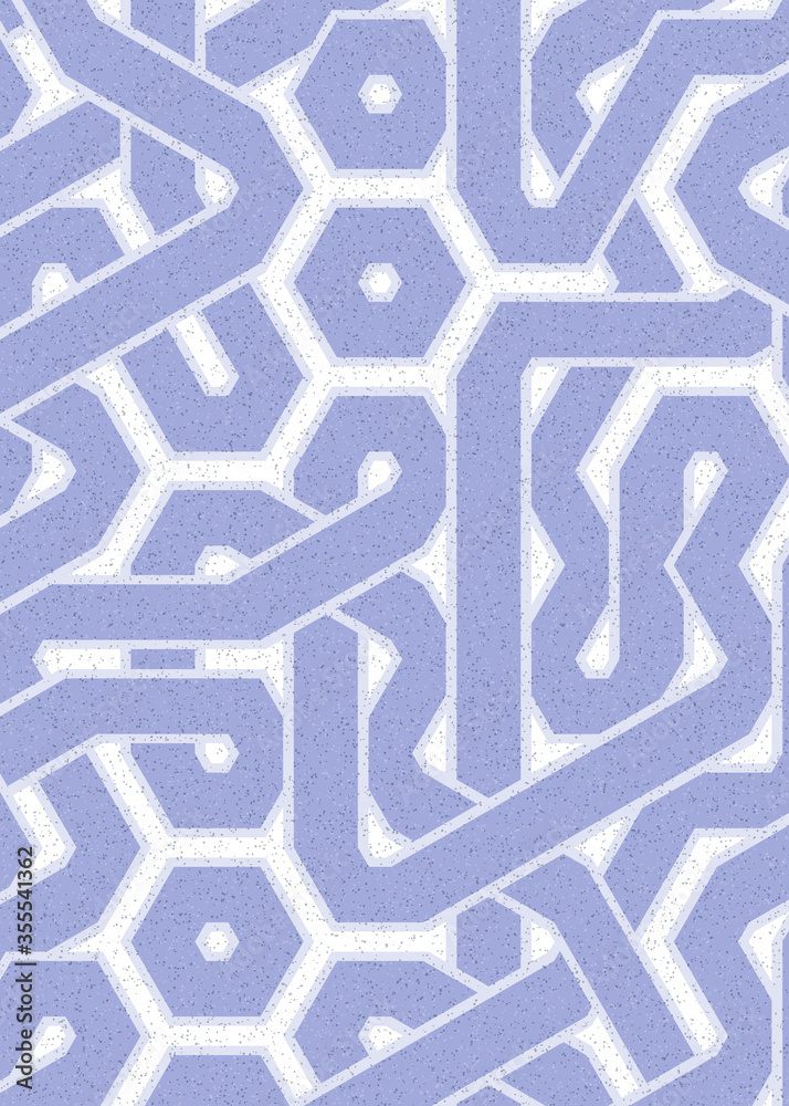 Colour Hexagon Tile Connection art background design illustration Colour Hexagon Tile Connection art background design illustration
