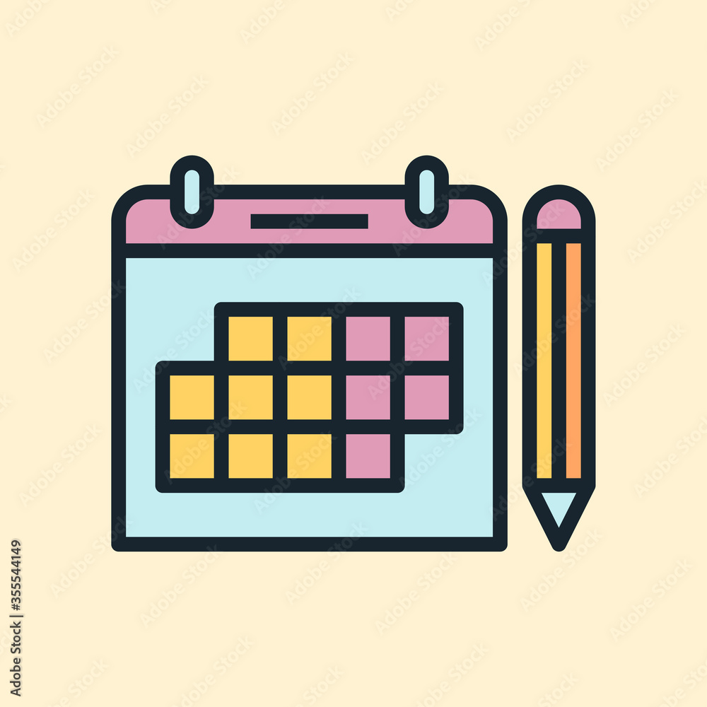 Planning. Digital marketing concept illustration, flat design linear style banner. Usage for e-mail newsletters, headers, blog posts, print and more. Planning. Digital marketing concept illustration, flat design linear style banner. Usage for e-mail newsletters, headers, blog posts, print and more.