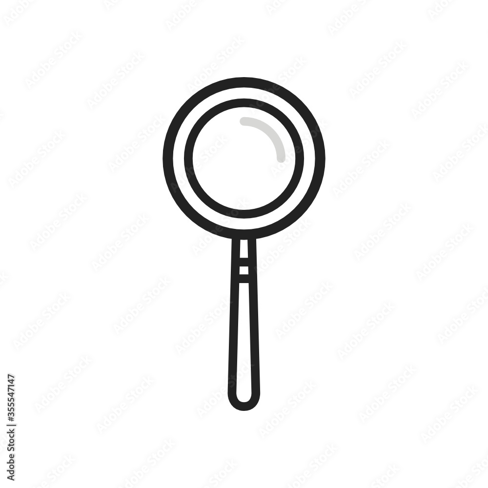 Magnifying Glass, UI Icon, Flat Icon Magnifying Search Icon Symbol Vector Illustration Background Magnifying Glass, UI Icon, Flat Icon Magnifying Search Icon Symbol Vector Illustration Background