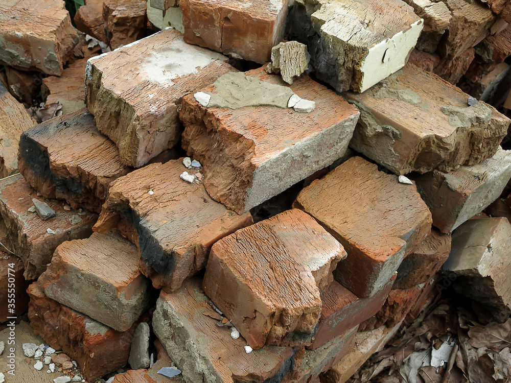 Old broken bricks Stock Photo Adobe Stock